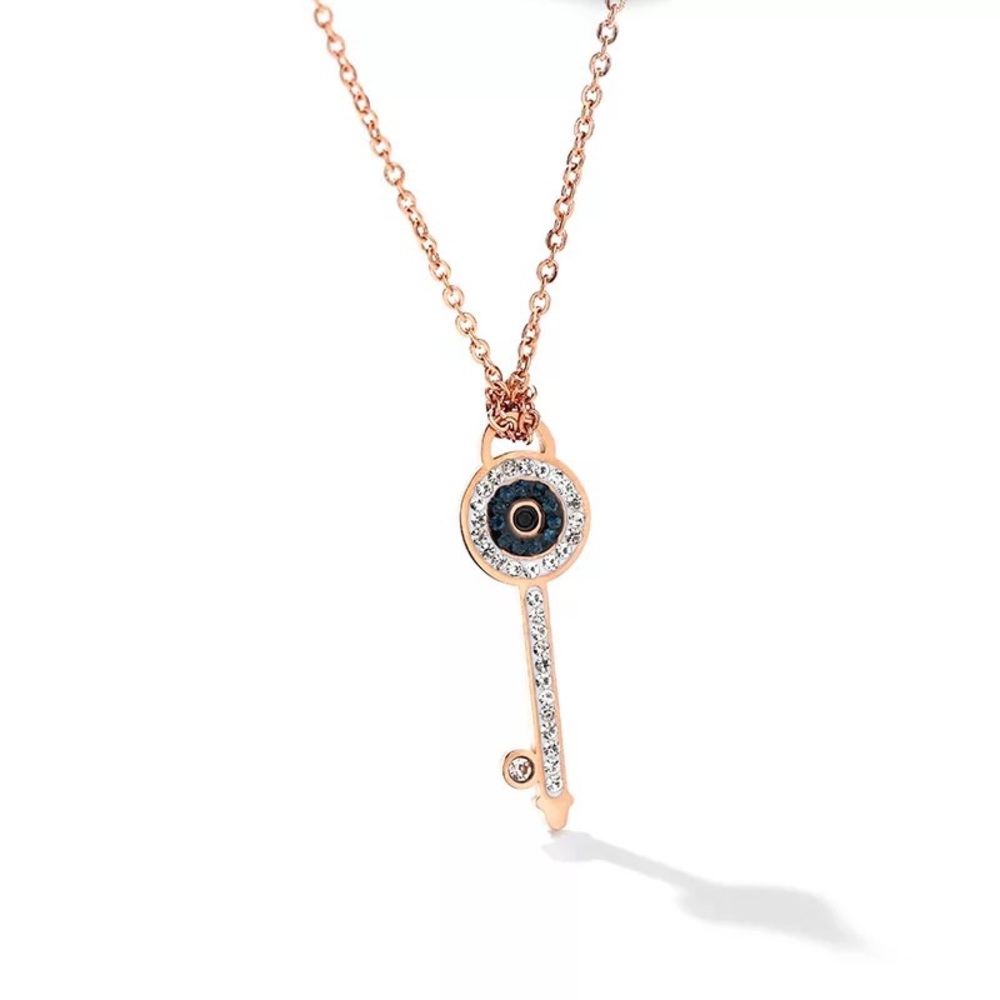 ✨JUST IN✨ Rose Gold Love Key Necklace